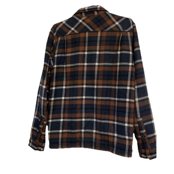 Patagonia Blue Brown Plaid Long Sleeve Flannel Shirt Top Mens Sz‎ Small - Picture 3 of 6